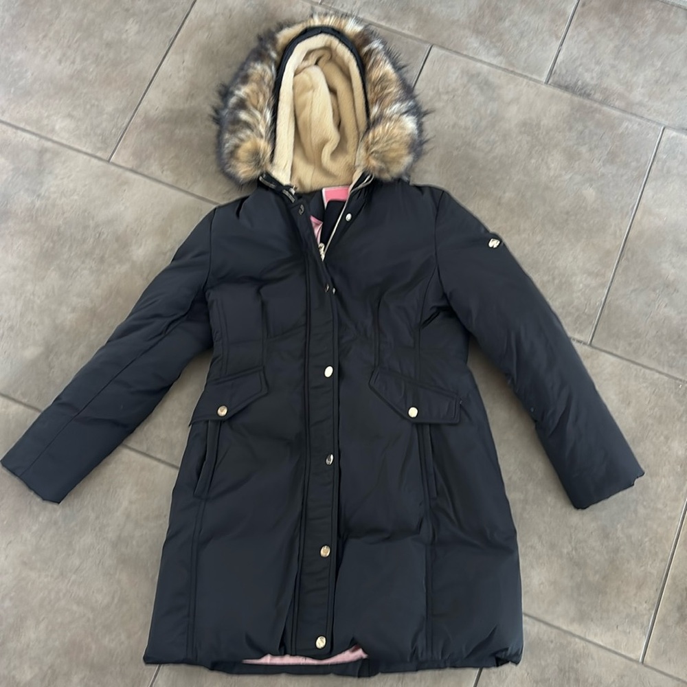 EUC Kate Spade Black WARM coat!